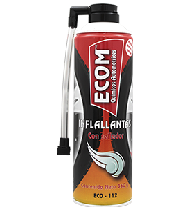 INFLALLANTAS CON SELLADOR   350 grms.