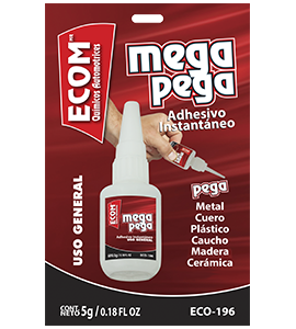 ADHESIVO MEGA PEGA 5 grms (CIANOACRILATO